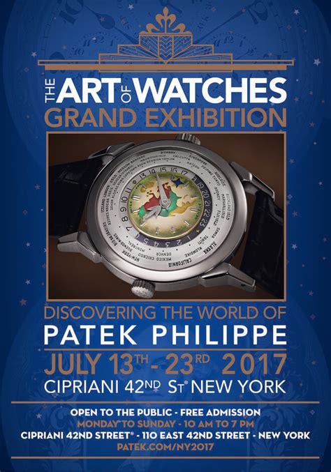 Patek Philippe Presents The Art of Watches Grand Exhibition in 